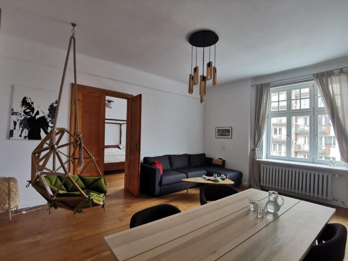 Designer Apartment 110M2 With King Size Beds & Equipped Kitchen Krakow Bagian luar foto